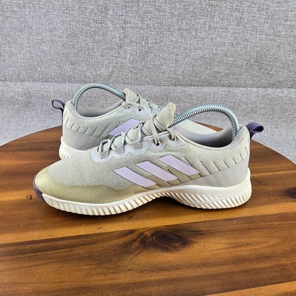 Adidas Womens Cloudfoam Pure Running Shoes Sneakers Purple/Gray 7.5 EVM 004001 - Picture 12 of 14